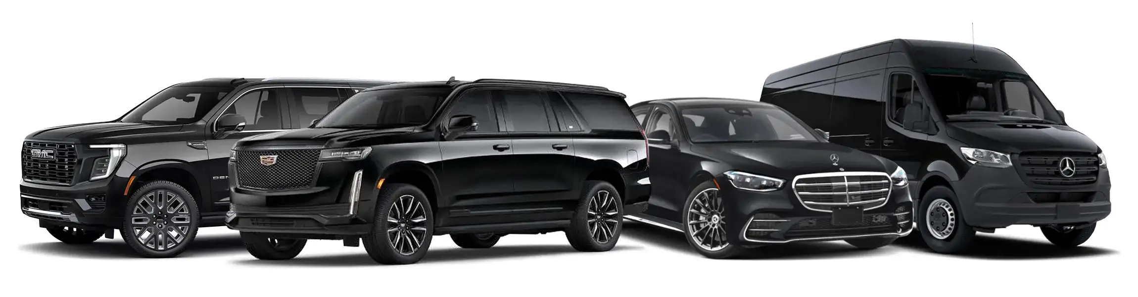 luxury black car service dallas