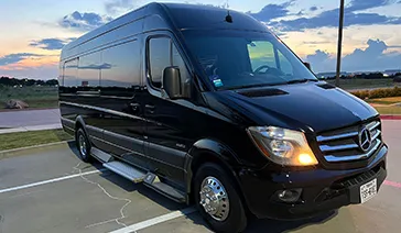Reliable black car service near Dallas