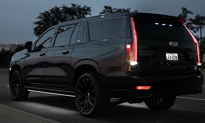Reliable black car service near Dallas