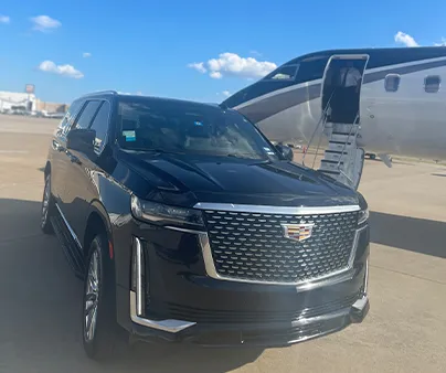 Reliable black car service near Dallas