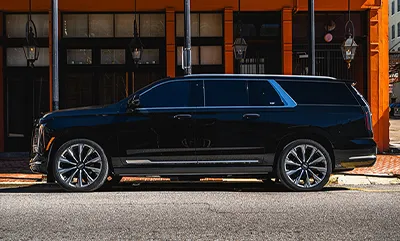 Reliable black car service near Dallas